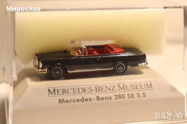 BREKINA H0 1/87 MERCEDES BENZ 280 SE РЕТРО МОДЕЛ КОЛИЧКА, снимка 4 - Колекции - 54758651