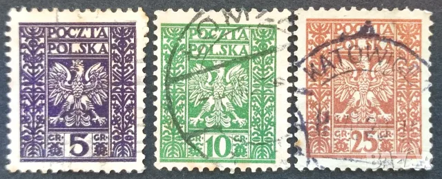 Полша - пощенски марки от 1928, 1945, 1946, 1947, 1948 и 1949 г., снимка 3 - Филателия - 53935178