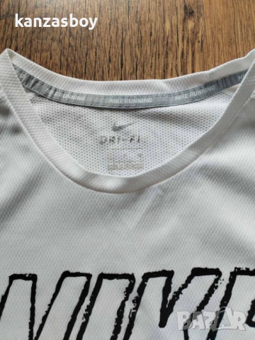 Nike M NK BRTHE RUN  - мъжка тениска р-р S, снимка 7 - Тениски - 54416297