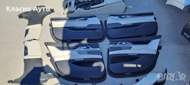 Кожен салон BMW G11, снимка 4 - Части - 55357768