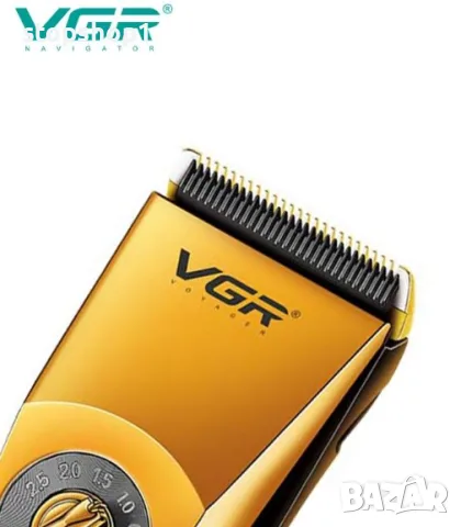 Професионална машинка за подстригване VGR 663, 2000mAh, Регулиране на дължината, 6 приставки, Kynexi, снимка 4 - Машинки за подстригване - 55692266