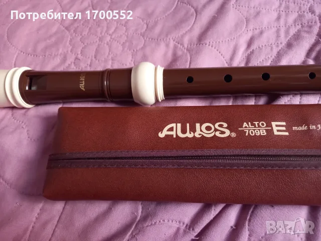 Алто блок флейта Aulos