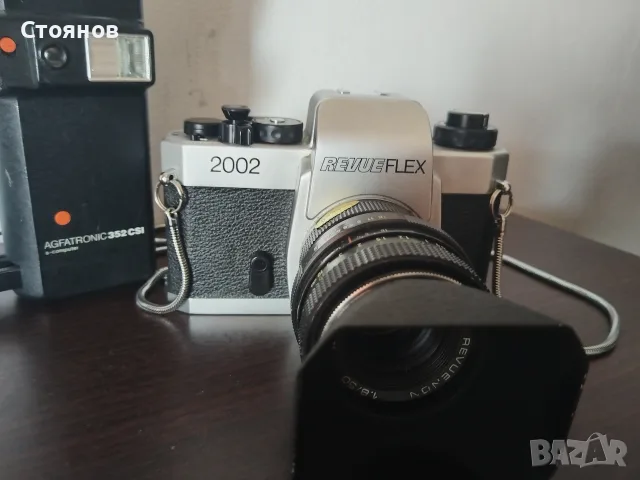 Камера REVUEFLEX 2002 Japan, снимка 8 - Фотоапарати - 55572795