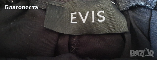 Къса ефирна пола-панталон с бродерия на Evis Style, снимка 3 - Поли - 54960767