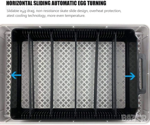 Автоматичен инкубатор 12 яйца HHD YZ9-12 – температура, влажност, люлеене, снимка 8 - За селскостопански - 54108622