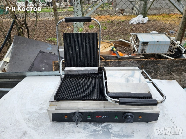 Тостер Преса Професионална Монофазна 2-ка. Цена 180 Евро , снимка 2 - Обзавеждане на кухня - 54028549