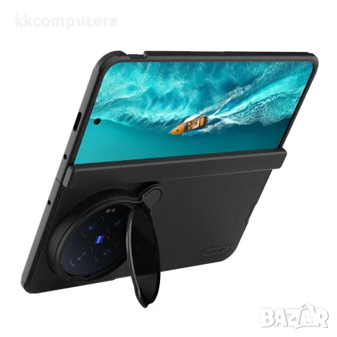 NILLKIN Super Frosted Shield Prop за vivo X Fold6 5G Магнитен PC Калъф с Капаче за Камерата, Стойка , снимка 8 - Калъфи, кейсове - 55688525