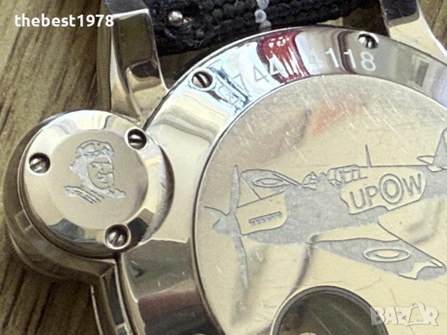 Oris Flight Timer R4118 Limited Edition Chronograph/ETA 7750-Oris 674/44mm, снимка 5 - Мъжки - 54048465