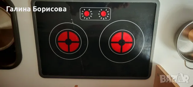 Дървена детска кухня + много аксесоари, снимка 3 - Играчки за стая - 55512164