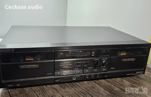 Двукасетъчен дек SONY TC-WR520 