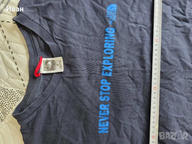 2 броя мъжки тениски оригинални The North Face , размер S, снимка 3 - Тениски - 54237628