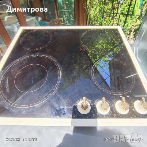 Продавам фурна за вграждане и печка с 4 котлона "Горение"е, снимка 4 - Печки, фурни - 55169236