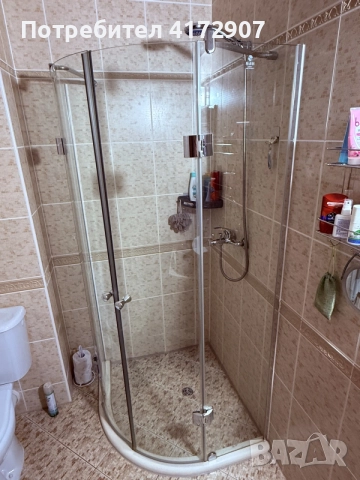  Душ кабина 80х80см, овална , снимка 5 - Други стоки за дома - 55396448