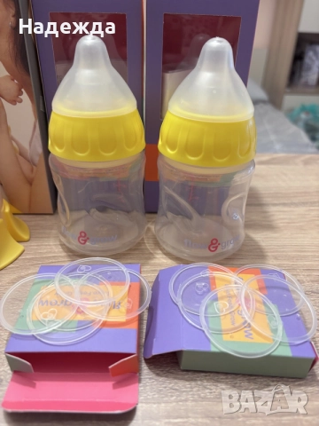 система за хранене flow and grow + двуфазна ръчна помпа за кърма Medela harmonу, снимка 3 - Аксесоари за кърмачки - 55501609