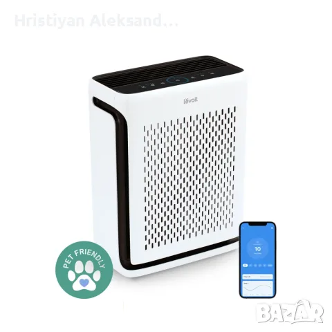 Пречиствател за въздух (Air Purifier) Levoit Vital 100S, 52m2