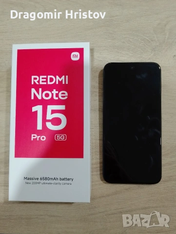 Xiaomi Redmi note 15 pro 5G, снимка 6 - Xiaomi - 53989996