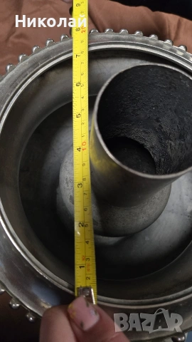 Уникален Самовар Русия империя 1870 Завод Тула, снимка 16 - Антикварни и старинни предмети - 53965561