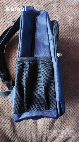 Синя Мъжка раница, снимка 2 - Раници - 53999255