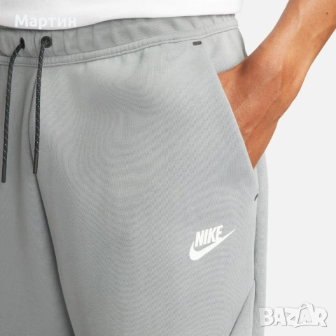 Мъжки комплект Nike Tech Fleece Smoke Grey - размер M, снимка 7 - Спортни дрехи, екипи - 54670547
