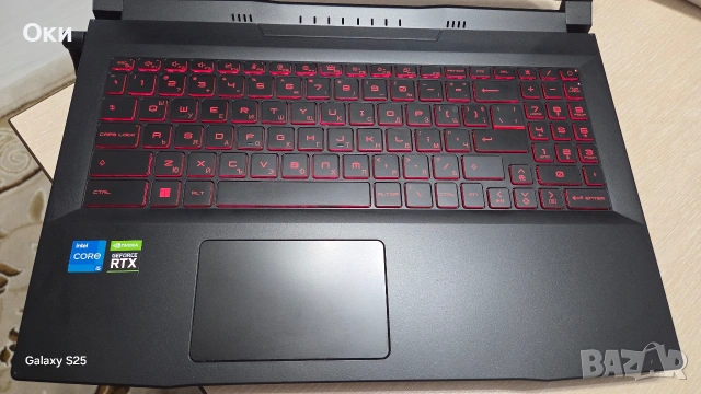 Геймърски лаптоп MSI Katana GF66 11UE – RTX 3060 / i5-11400H / 1TB SSD, снимка 3 - Лаптопи за игри - 55157945