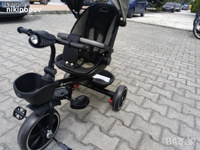 BYOX Детска триколка SUMMER зелен, снимка 2 - Детски велосипеди, триколки и коли - 54493867