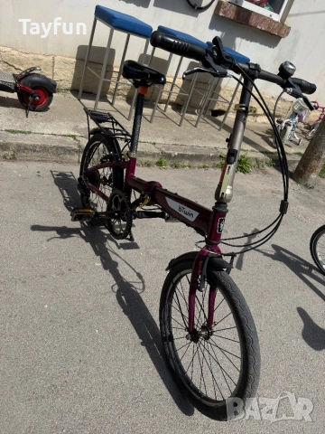 Сгъваем велосипед B'Twin Hoptown 20" – Отлично състояние, снимка 2 - Велосипеди - 54697120