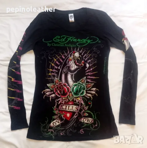 Don Ed Hardy by Christian Audigier - дънки, тениски, блузи, суичъри, колани, шапки, бански, снимка 7 - Тениски - 53623526