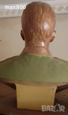 Гипсова статуетка бюст на Сталин, снимка 3 - Статуетки - 54042913
