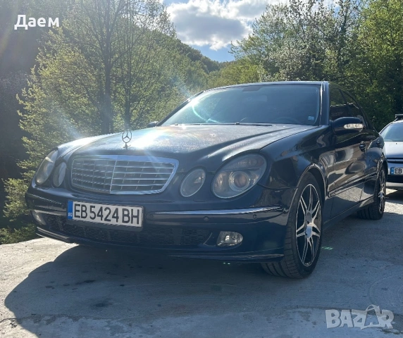 Mercedes w211 E270 CDI Ръчка, снимка 3 - Автомобили и джипове - 54623568