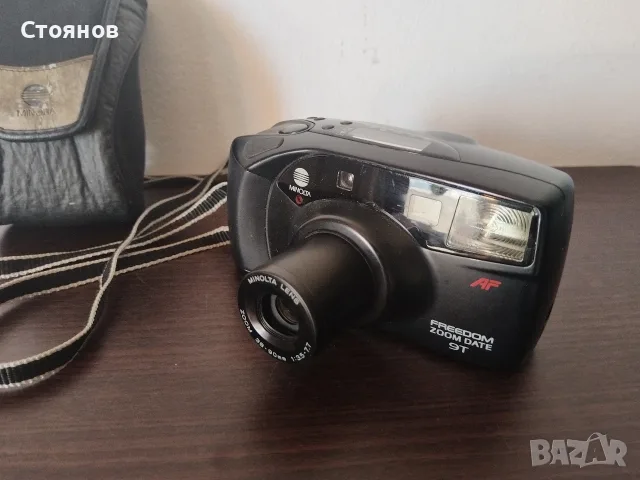 Камера MINOLTA Freedom Zoom Date 9T AF Japan, снимка 4 - Фотоапарати - 55396353