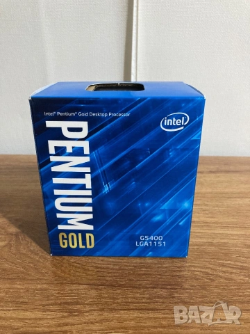 Процесор intel Pentium Gold G5400, 2C/2T, 3.7GHz, 4MB, снимка 1 - Процесори - 54395411