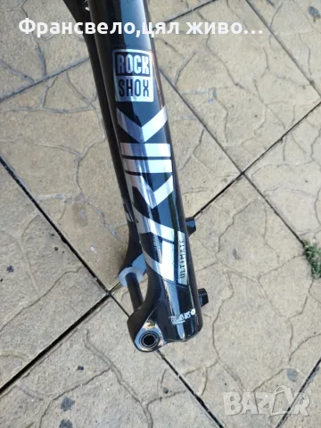 29 цола вилка за велосипед колело като ново rock shox lyrik ultimate , снимка 9 - Части за велосипеди - 55427027
