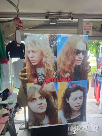 Metallica 1984-картина, снимка 4 - Китари - 54556122