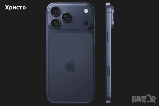 НОВ!!! Apple iPhone 17 Pro, 256GB, 5G, Deep Blue + подарък оригинален адаптер Apple, снимка 4 - Apple iPhone - 54877243