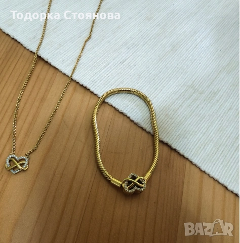 Сет колие и гривна Пандора , снимка 4 - Гривни - 54807828