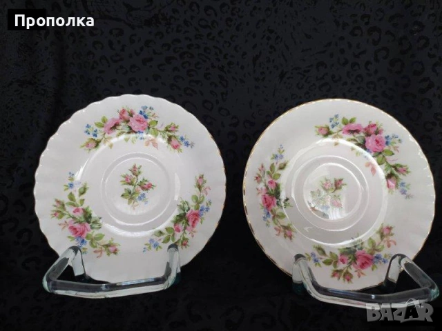 Подложни чинии Royal Albert Moss Rose , снимка 9 - Чинии - 55222331