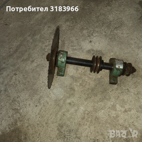 нова ос със диск за циркуляр заводска , снимка 10 - Други машини и части - 41935385