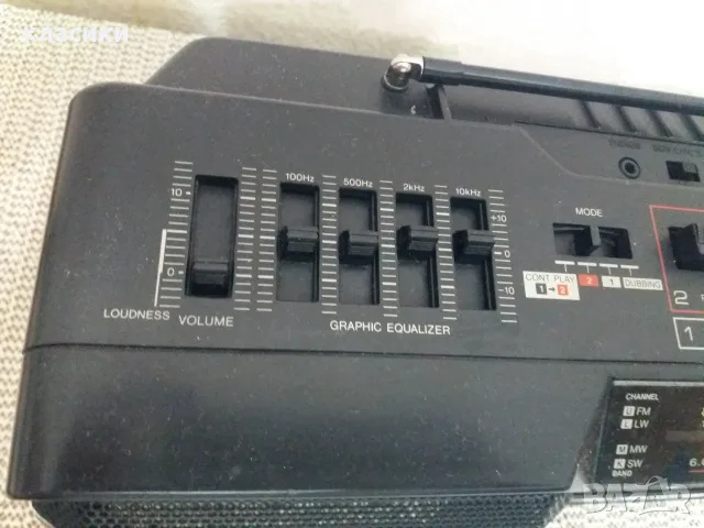 SHARP WQ-T242. Двукасетъчен. , снимка 6 - Радиокасетофони, транзистори - 55330913