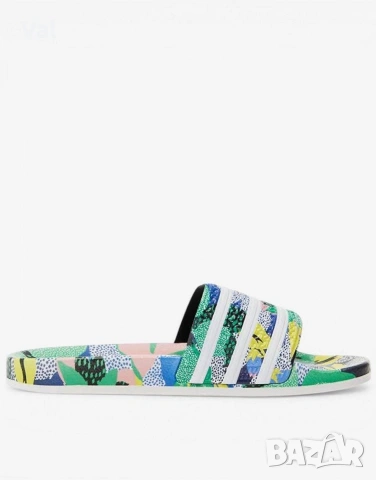 👟 Adidas Adilette Slides Multicolor — Дамски джапанки , снимка 3 - Джапанки - 54556108