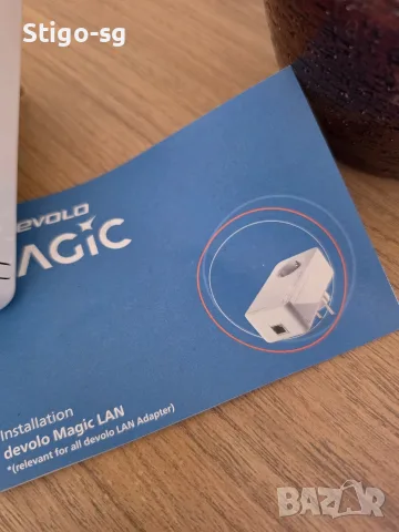 Powerline адаптер devolo Magic 1 LAN 1-1 (G.hn 1200 Mbps) – Като нов, снимка 5 - Приемници и антени - 55642488