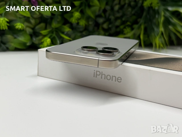 ! ТоП ! iPhone 15 Pro 256GB 100% Батерия (88233), снимка 3 - Apple iPhone - 54663037