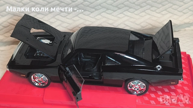 метална количка Dodge Charger - 1970 г, снимка 5 - Колекции - 54788408