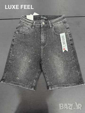 ☀️Къси Панталонки с Камъни XS-XL , снимка 2 - Къси панталони и бермуди - 55063344