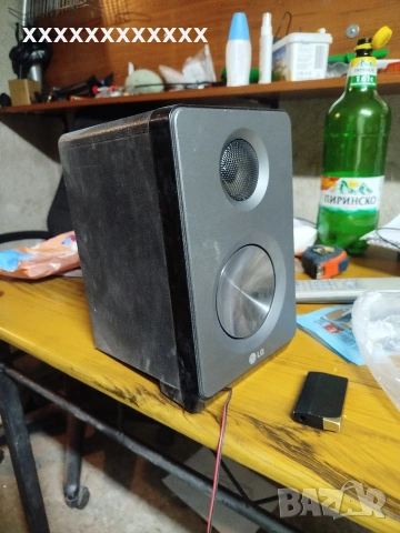 Стилна малка колона от система Lg 6 ома, снимка 2 - Тонколони - 55168188