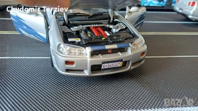 Мащабни модели коли 1:18 / GT-SPIRIT Ford Mustang GTD / MOTORMAX Nissan Skyline R34, снимка 9 - Колекции - 54911522