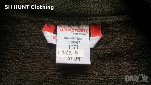 Woolpower Full Zip Jacket 70% Merino Wool размер M / L за лов термо горница 70% Мерино вълна - 2925, снимка 11 - Екипировка - 55675756