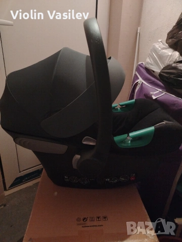 Стол за кола Cybex Aton B2 i-Size, 0-13 кг, Steel Grey, снимка 7 - Столчета за кола и колело - 54322609