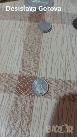 1/2франк сребърна