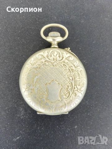 Швейцарски джобен часовник с посребрени капаци - ARGENTAN - ПРОМОЦИЯ, снимка 10 - Джобни - 50527124