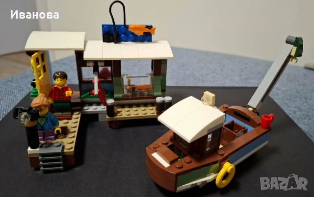 Конструктор LEGO Creator 3 в 1 /31093/ Riverside Houseboat, снимка 10 - Конструктори - 55188795